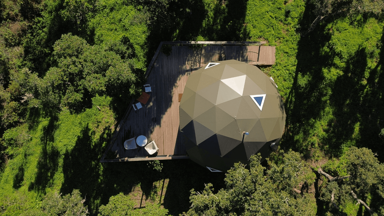 Dome Geodésico Verde