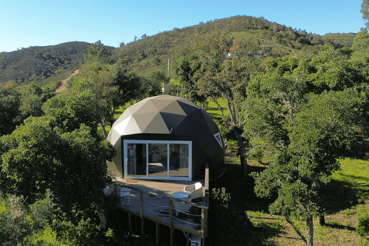 Dome Geodésico Verde