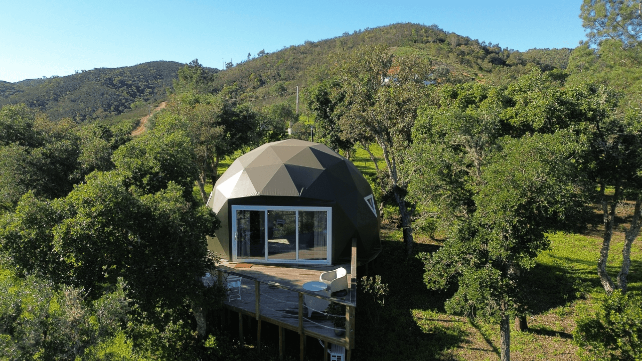Dome Geodésico Verde