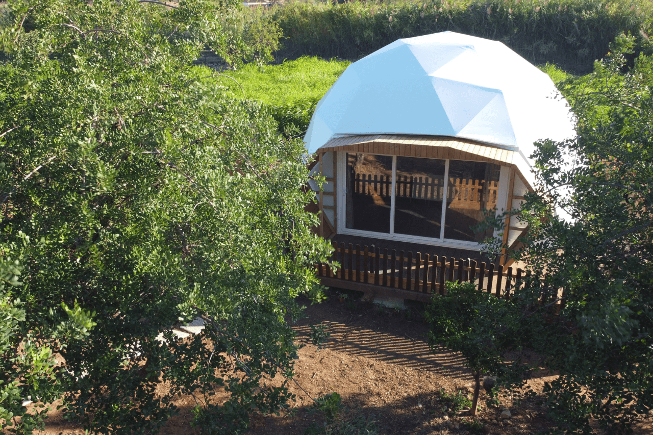 Dome Panorama com pérgula